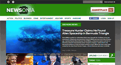 Desktop Screenshot of newsonia.com